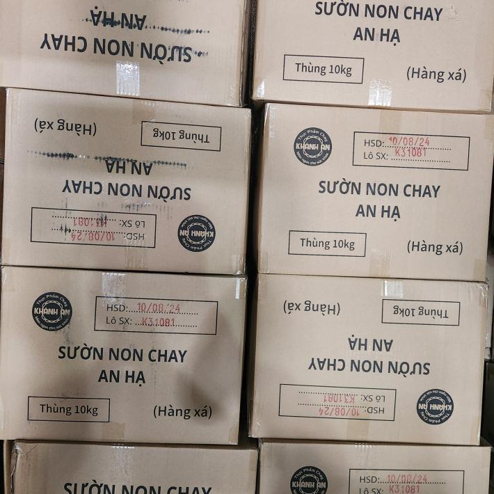 Sườn Non chay An Hạ - Thùng 10kg