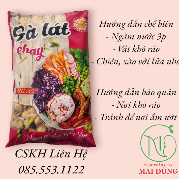 Gà Lát chay - Âu Lạc - Gói 1Kg