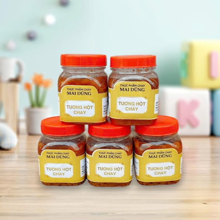 Mắn Đậu Chay - Hủ 200g