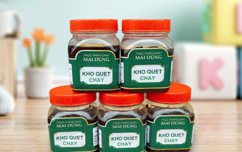 Mắn Đậu Chay - Hủ 200g